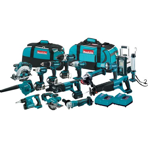 Makita power tools offer lithium-ion battery packs with their drills, saws, and other power tools. . Who sells makita tools